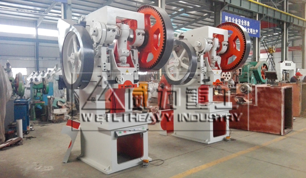 100噸開式固定臺沖床車間現(xiàn)貨