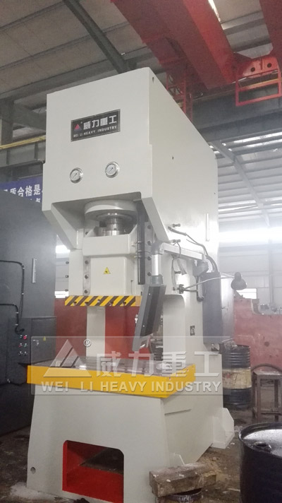 250噸伺服液壓沖床廠家實景2